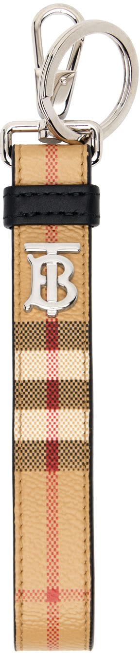 burberry keychain ssense